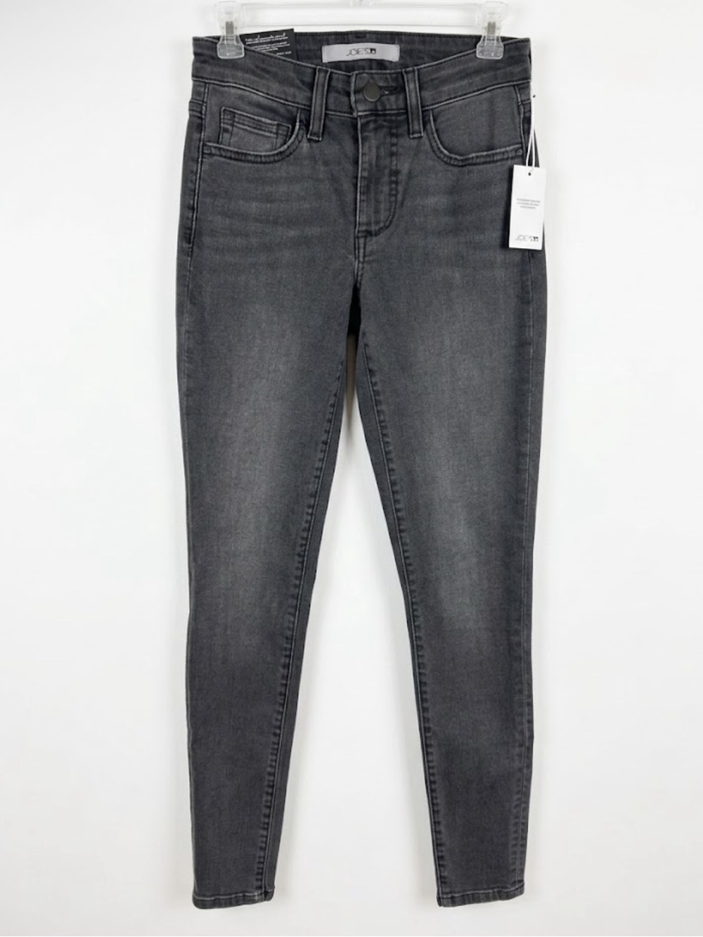 Joe’s Slim High-Rise Skinny Jeans in Charcoal. NWT